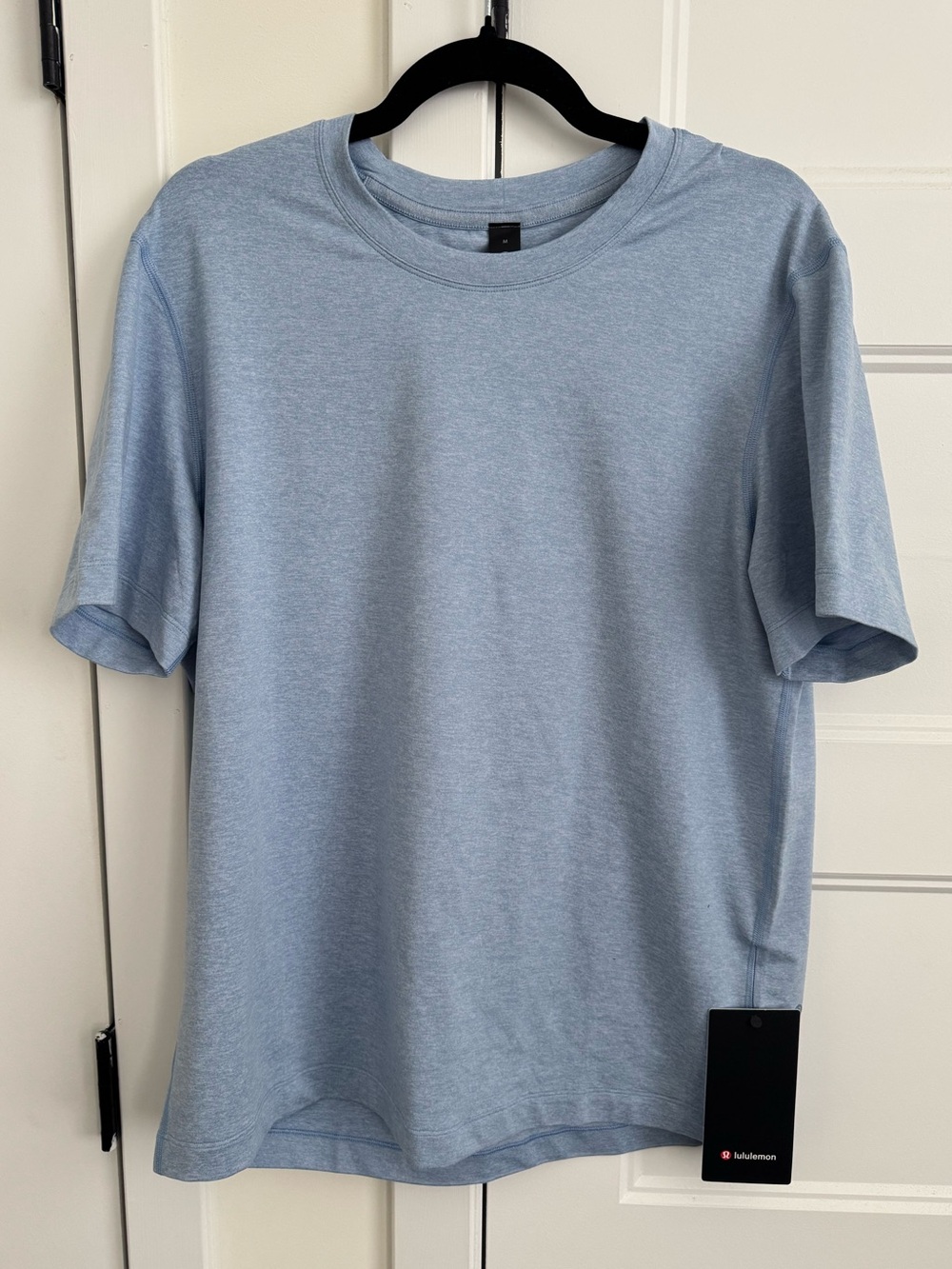 lululemon athletica Soft Jersey Men’s Short Sleeve Tee in Blue Linen NWT